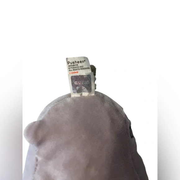 New GUND Pusheen Cat Plush Stuffed Animal, Gray, 6" - Picture 4 of 4